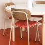 Headteacher's Office, Chancery Lane | Red marmoleum floor adds interest to the office | Interior Designers